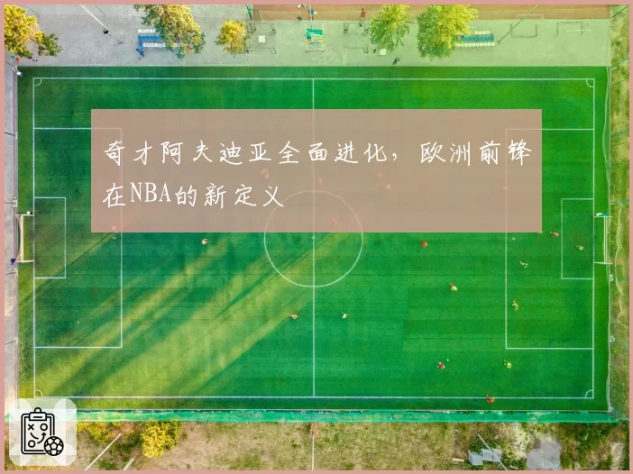 奇才阿夫迪亚全面进化,欧洲前锋在NBA的新定义