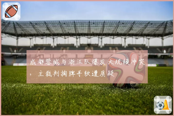 成都蓉城与浙江队爆发大规模冲突，主裁判掏牌手软遭质疑