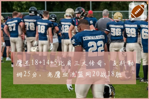 鹰王18+14+5比肩三大传奇，麦科勒姆25分，老鹰血洗篮网20战18胜